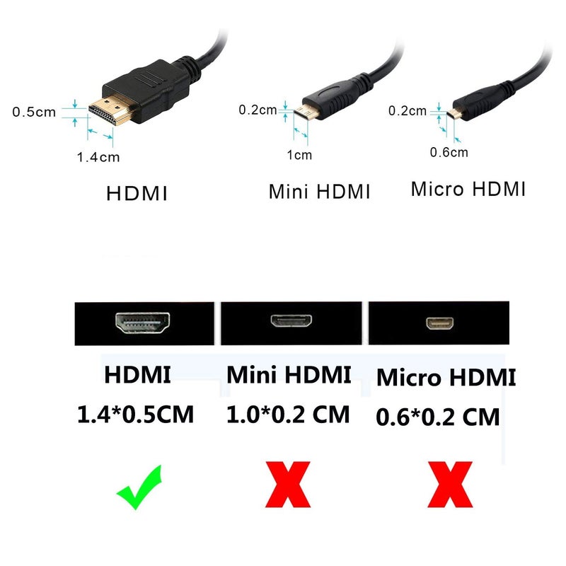 Anbear HDMI to VGA with Audio Adapter, Gold-Plated VGA to HDMI Adapter1080P Video Converter Male to Female with 3.5mm Audio Port Compatible for PC,Laptop,DVD - Image 3
